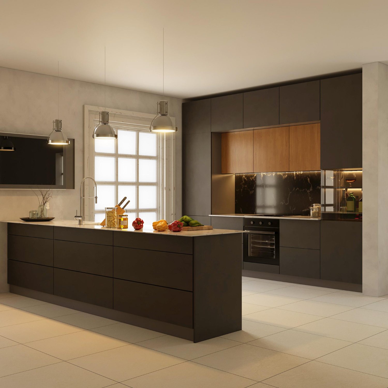 Parallel Modular Kitchen