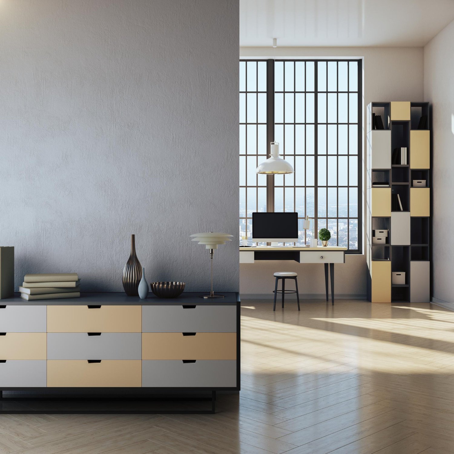 Home Office Renovation - Arsh Interior and Construction